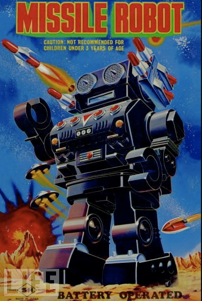 Illustration for article titled The Trippy Robot Toys of Yesteryear